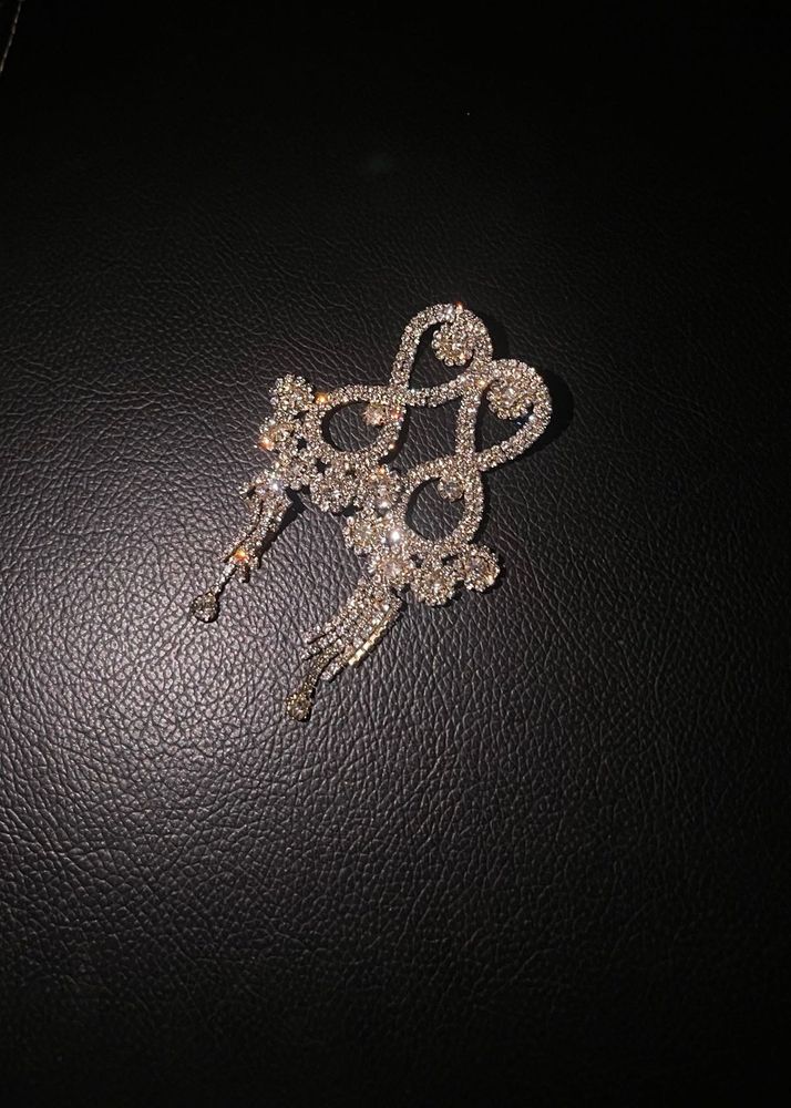 Rhinestone Statement Earrings