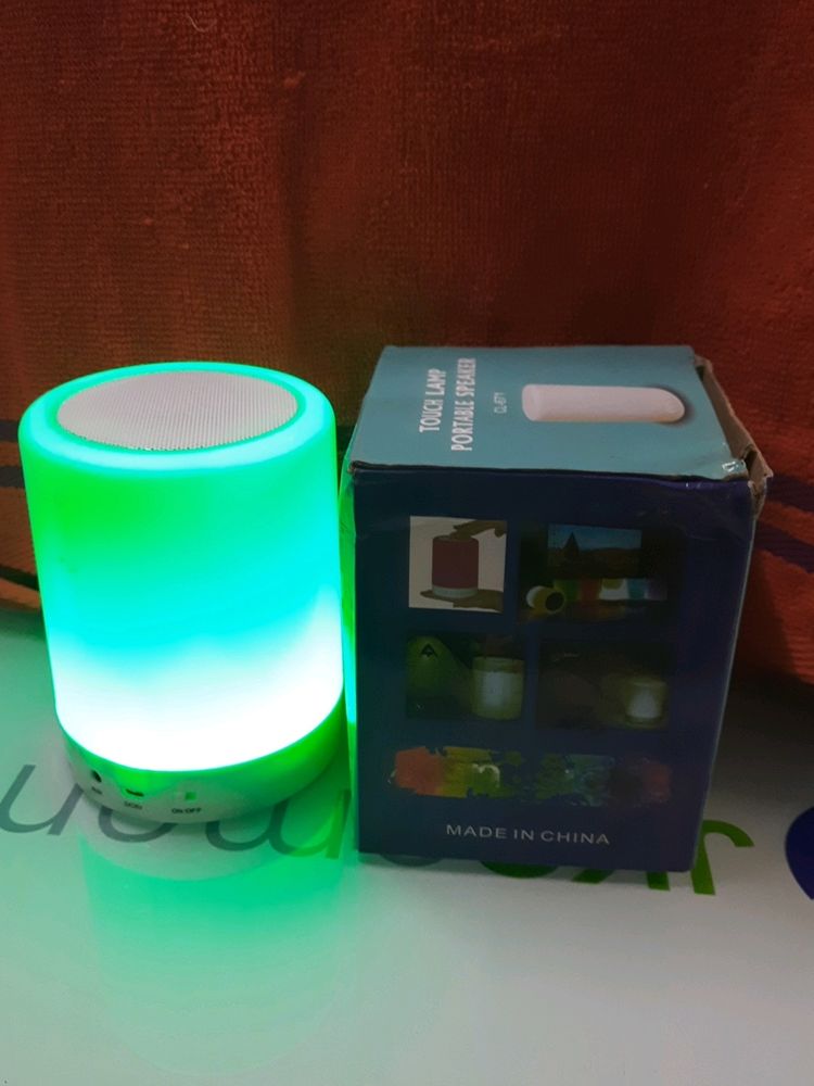 💥 Touch Lamp Portable Speaker Pack Of 1