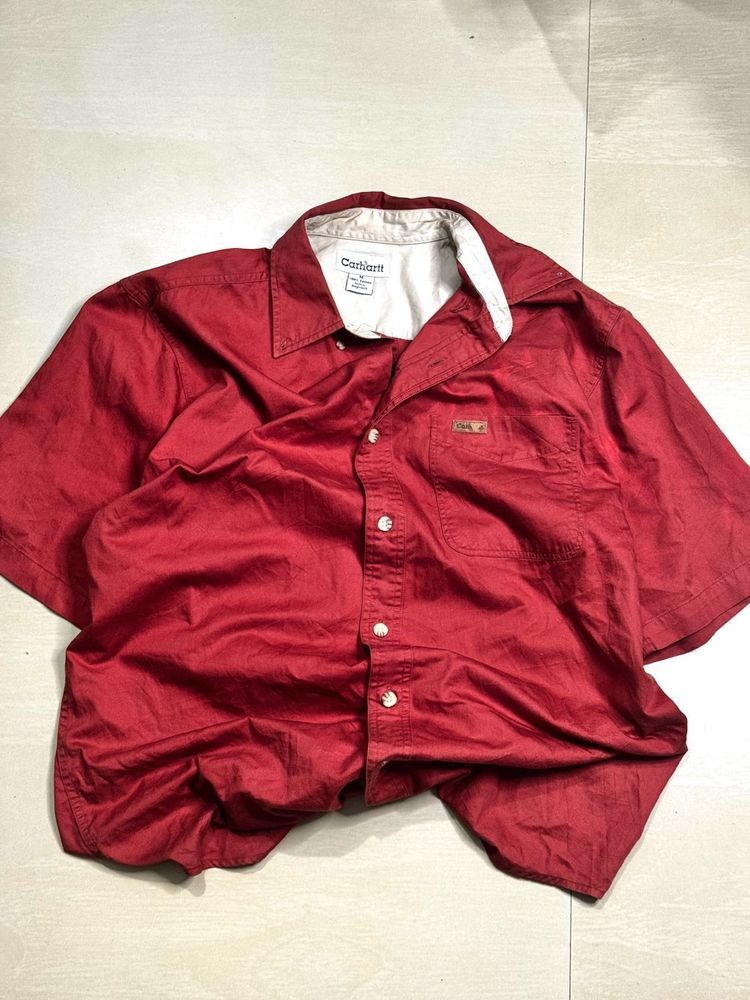 Carhartt Red Short Sleeve Shirt