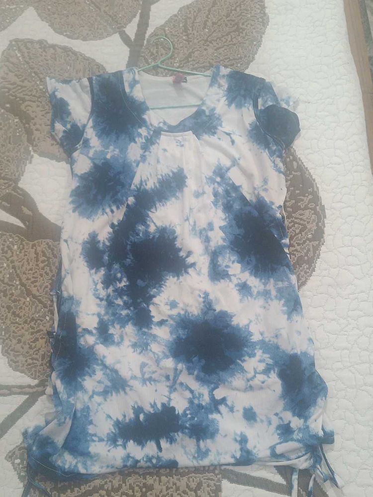 Tie-Dye Tunic Top with in build inner