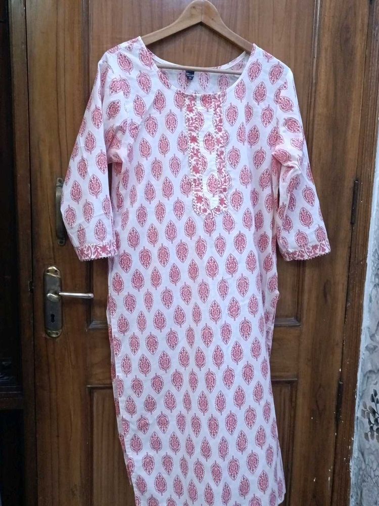 Printed 2 Piece Set Kurti With Pant