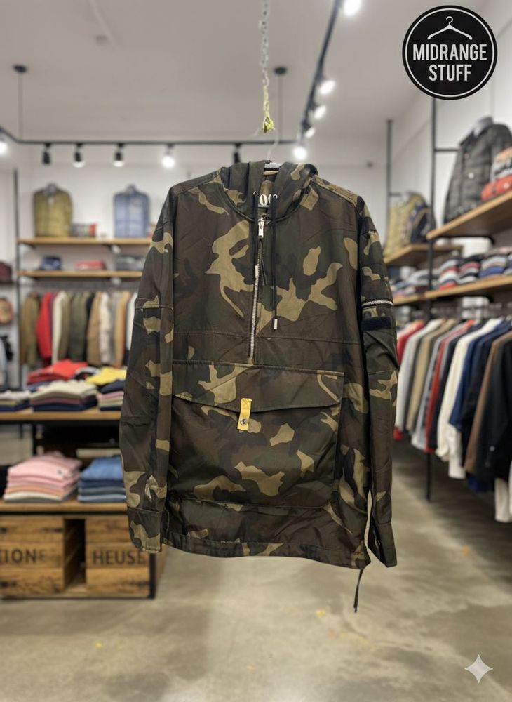 ZARA Camo Print Anorak Jacket