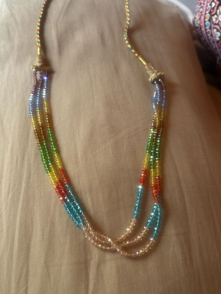 Multi-color Beaded Necklace