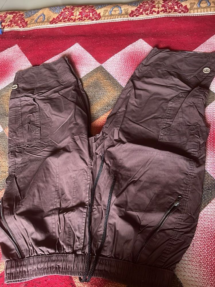 Stylish Brown Cargo Pants
