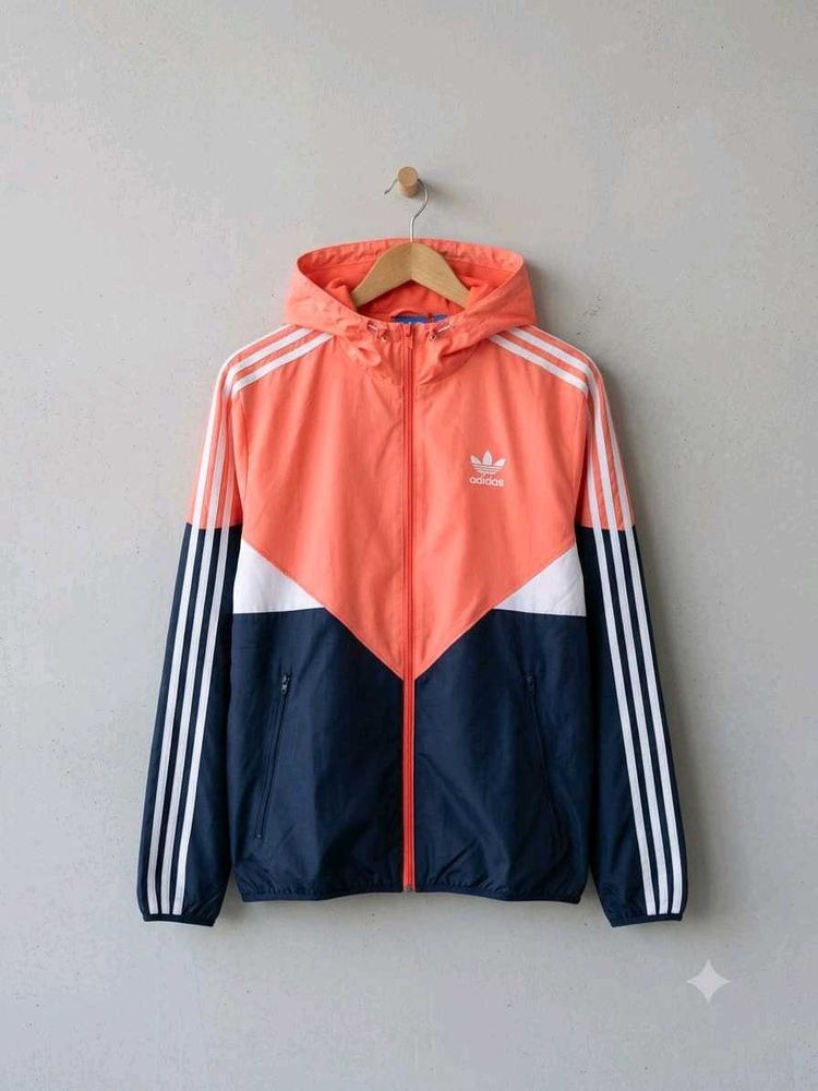 Adidas Colorblock Windbreaker Jacket