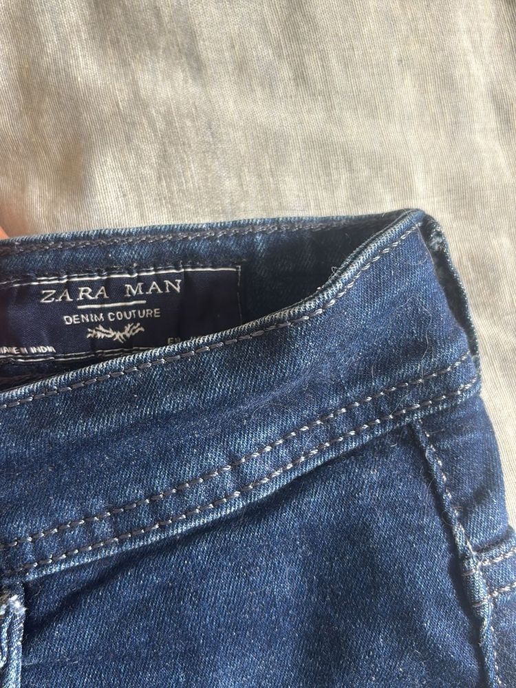 Zara Man Denim Couture Jeans
