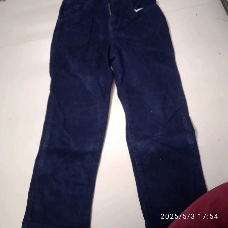 Nike Blue Corduroy Pants