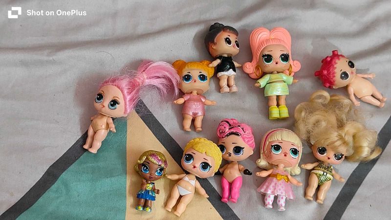 Lot of LOL Surprise Dolls