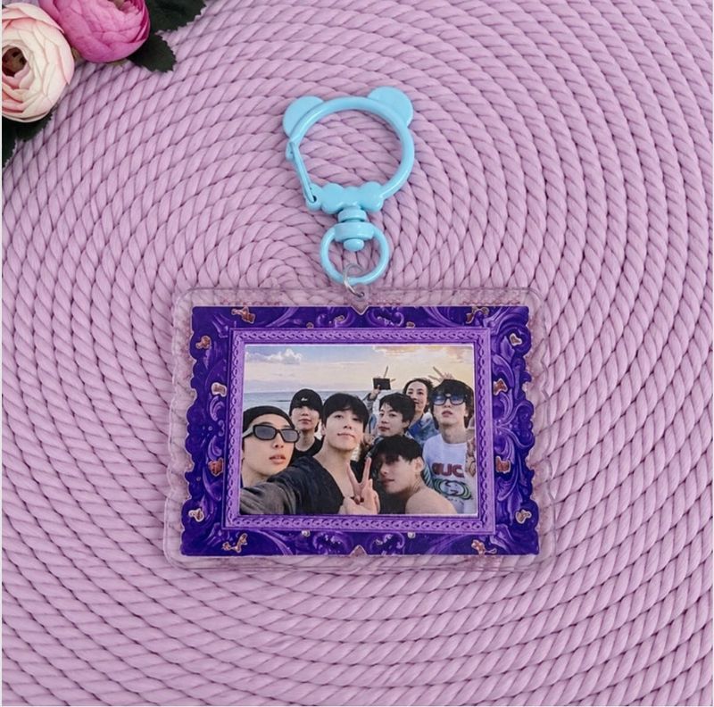 Bts purple keychain 💜