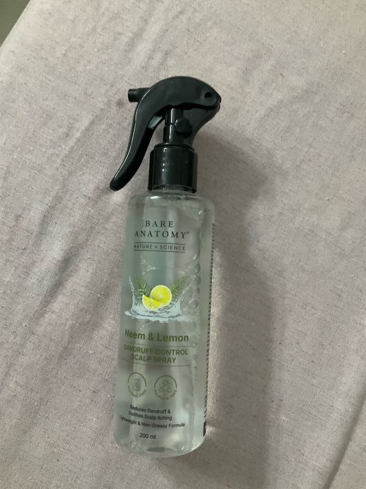 Bare Anatomy Neem &amp; Lemon Scalp Spray