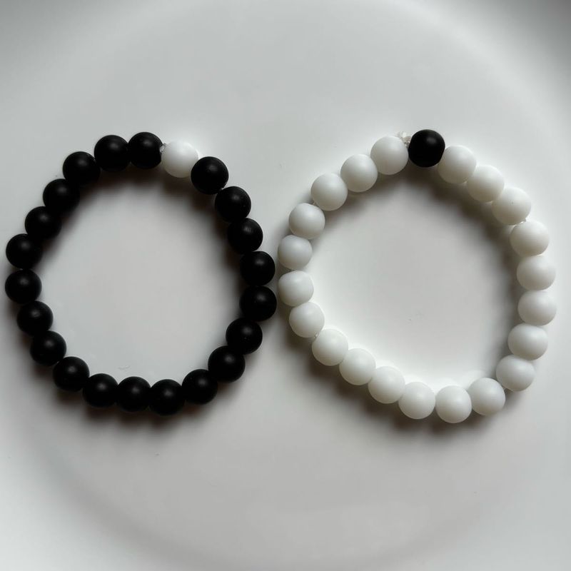 Couple beaded bracelet