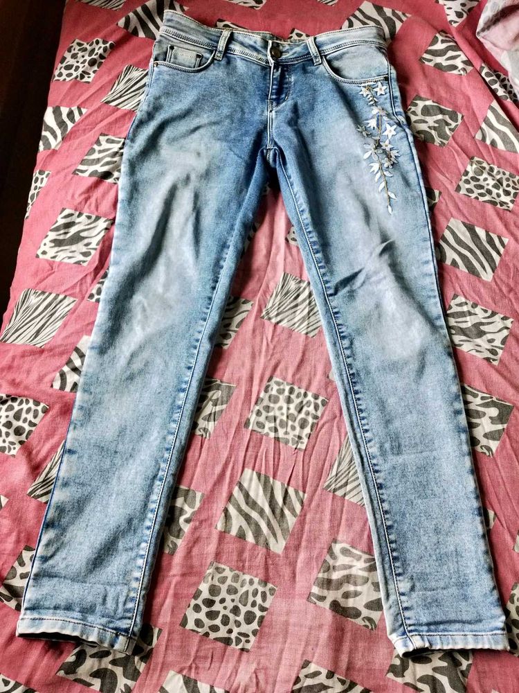 Blue Skinny Jeans