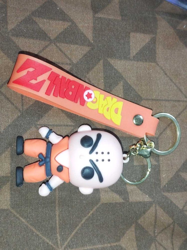 Dragon Ball anime krilin action figure Keychain