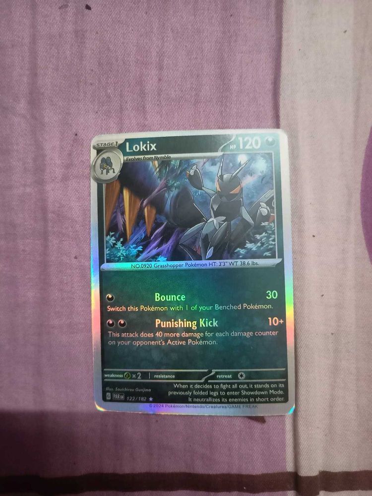 Lokix Pokemon Card