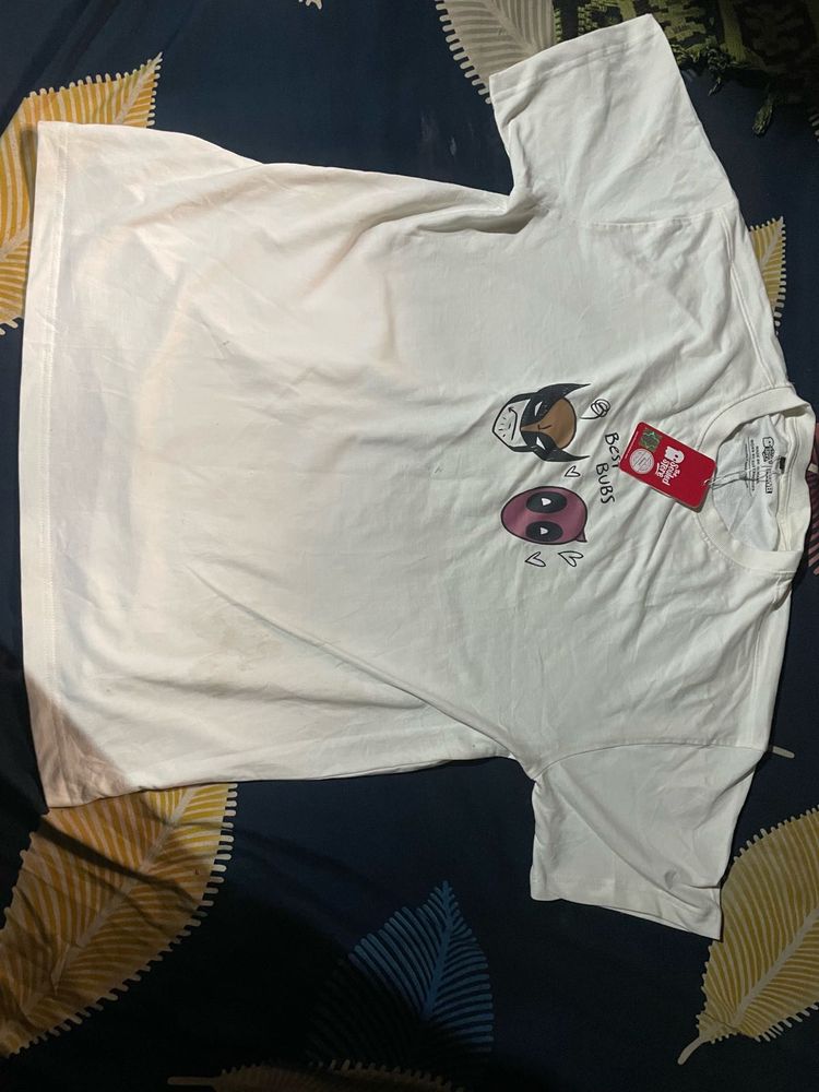 White Graphic T-Shirt