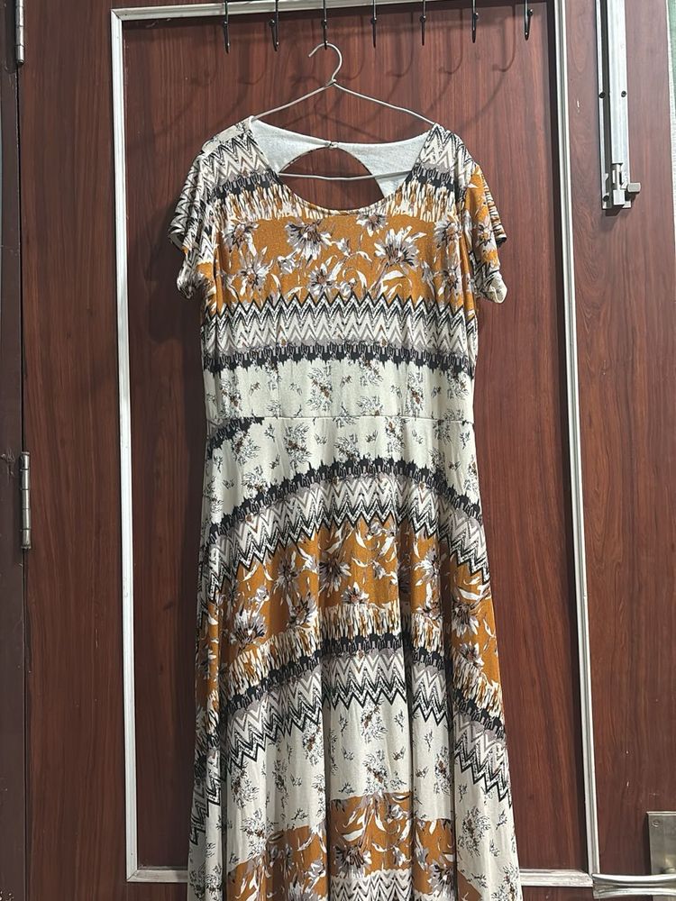 long ethenic gown