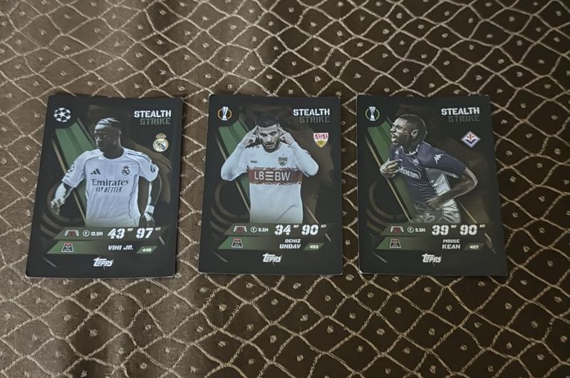 TOPPS MATCH ATTAX CARDS