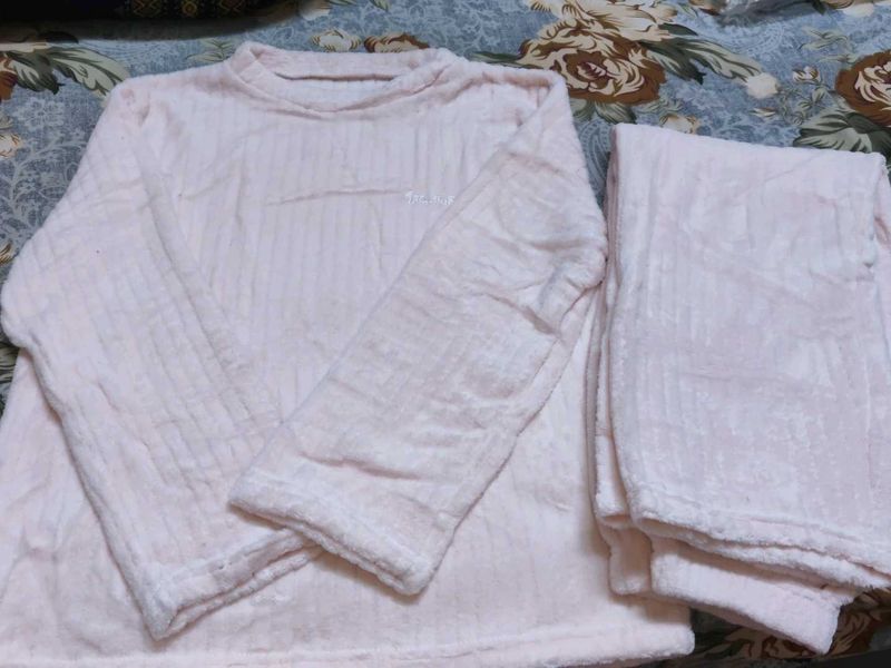 Soft Fur Night Suit