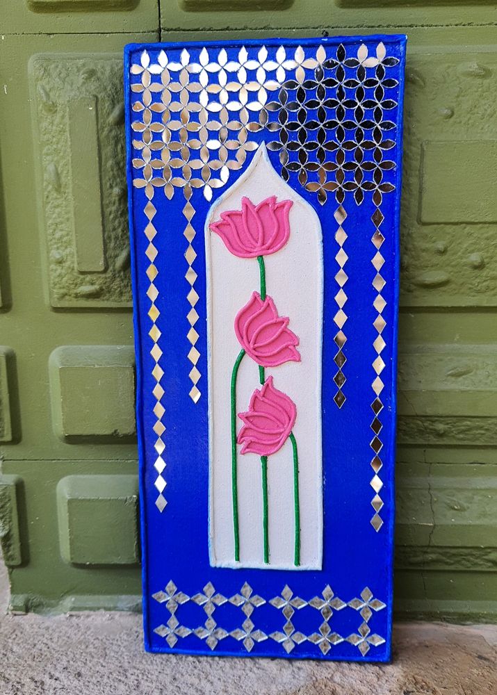 lotus lippan or mirror art work