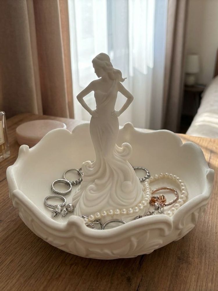 Goddess Jewelry Dish &amp; Vanity Organizer
