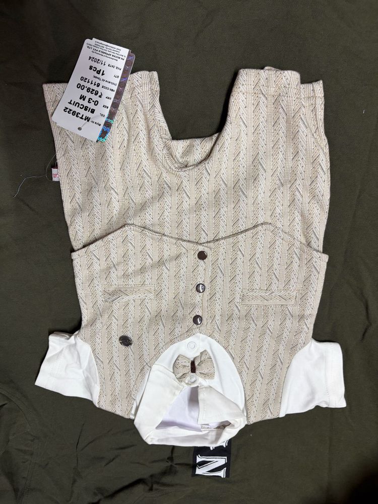 Baby Boys Formal Vest Set