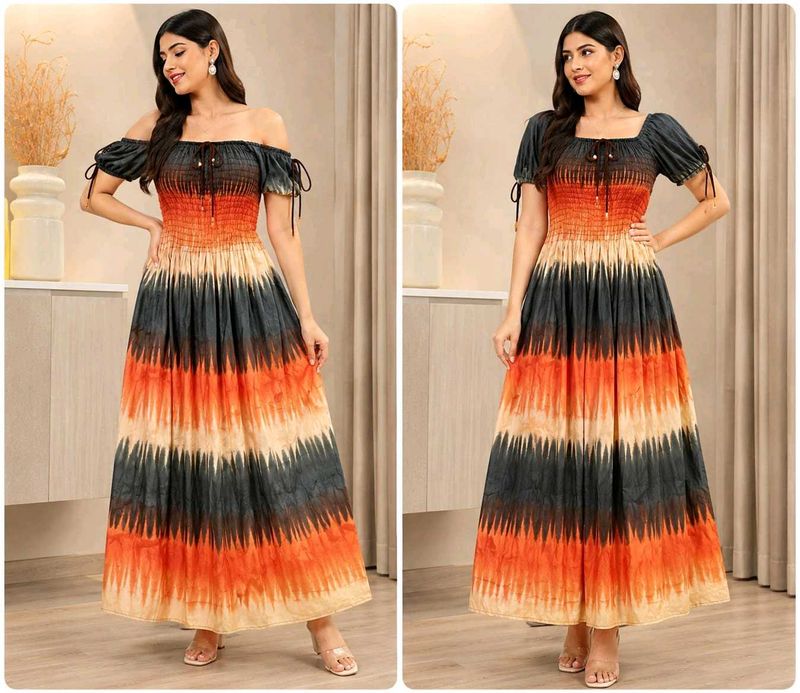Brand new Boho Ombre Maxi Dress