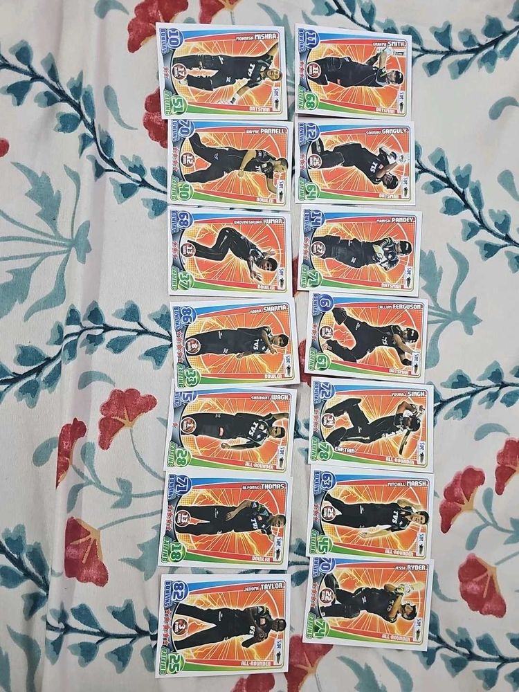 Topps Cricket Attax 2012 Pune Warriors India