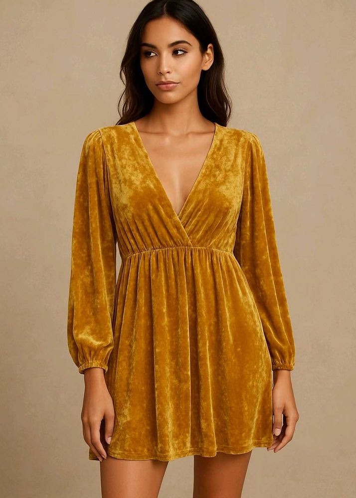 Velvet Mini Dress