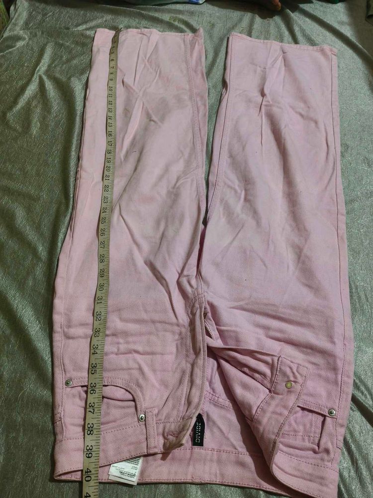 Pink H&amp;M Divided Pants