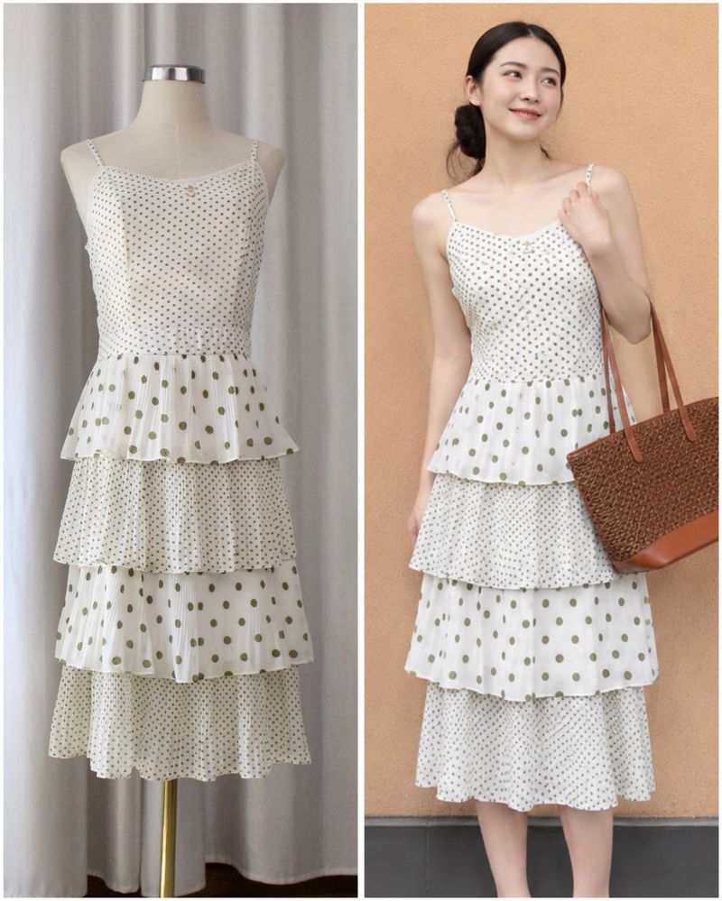 Korean Tiered Dress