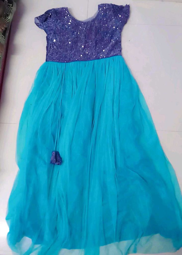 Stunning Sequin &amp; Tulle Gown