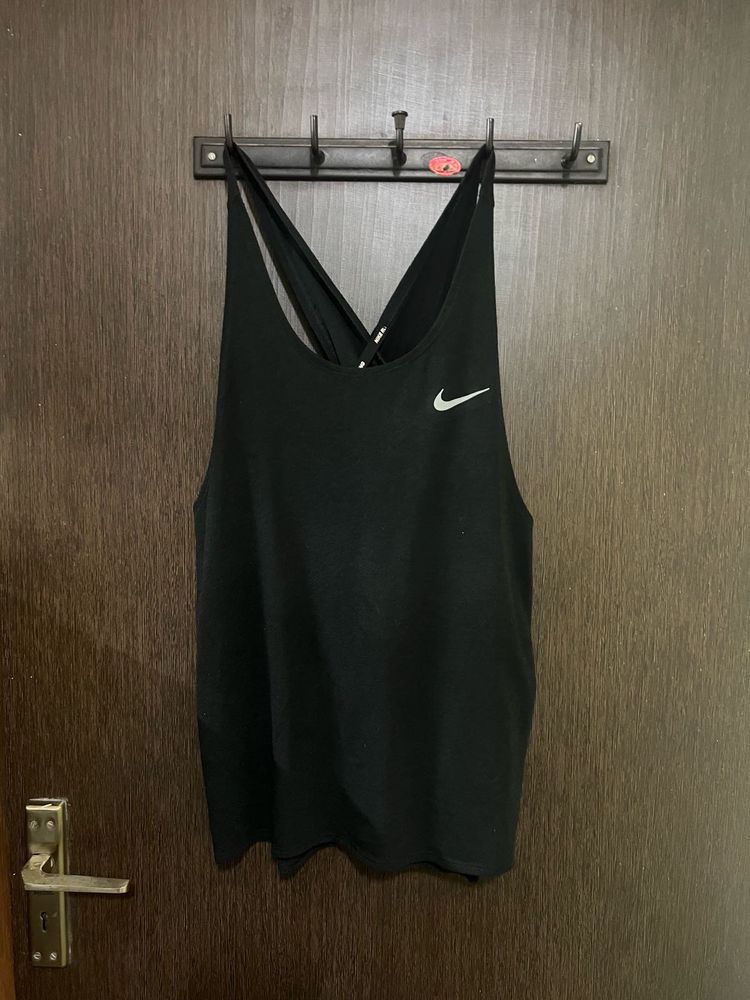 Nike Black Racerback Tank Top