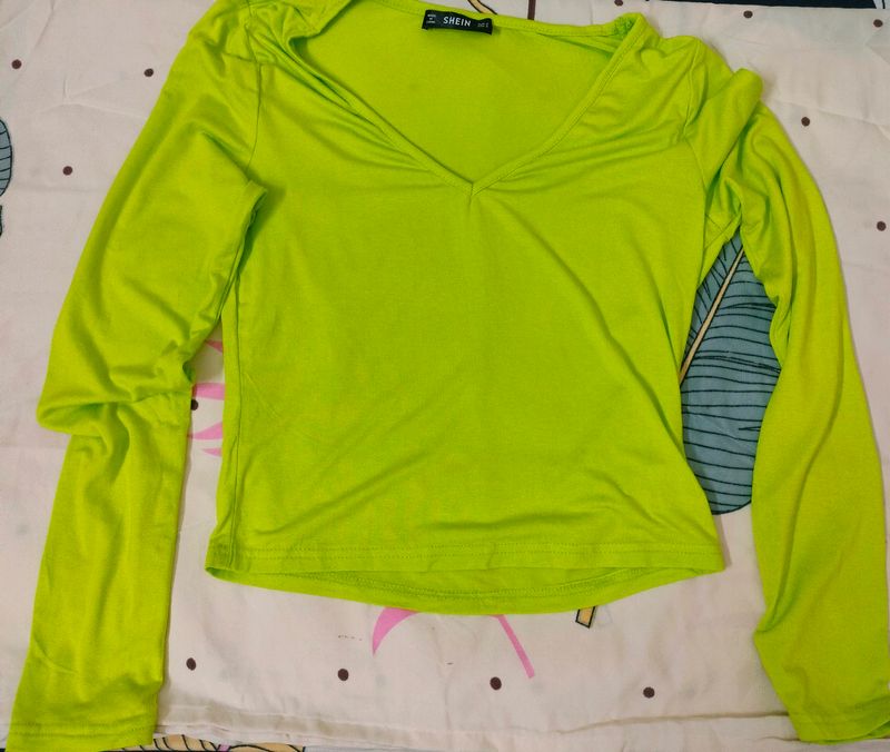 Neon Colour Crop Top