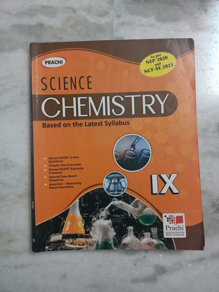 Prachi Science Chemistry Class 9 Book