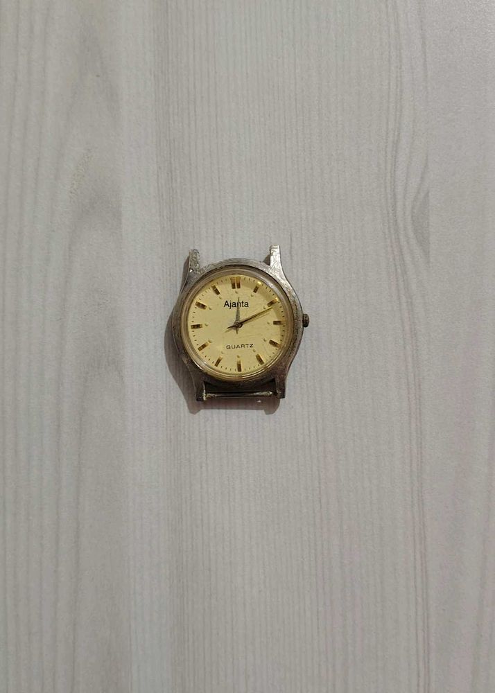 Anqitue Ajanta Quartz Watch (No Strap,  Cell Down)