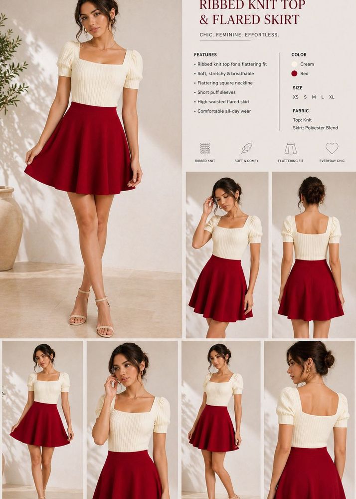 Top &amp; Skirt combo