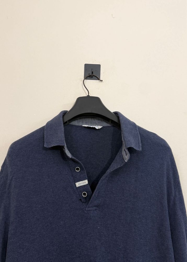 Men's Navy Blue Polo Shirt