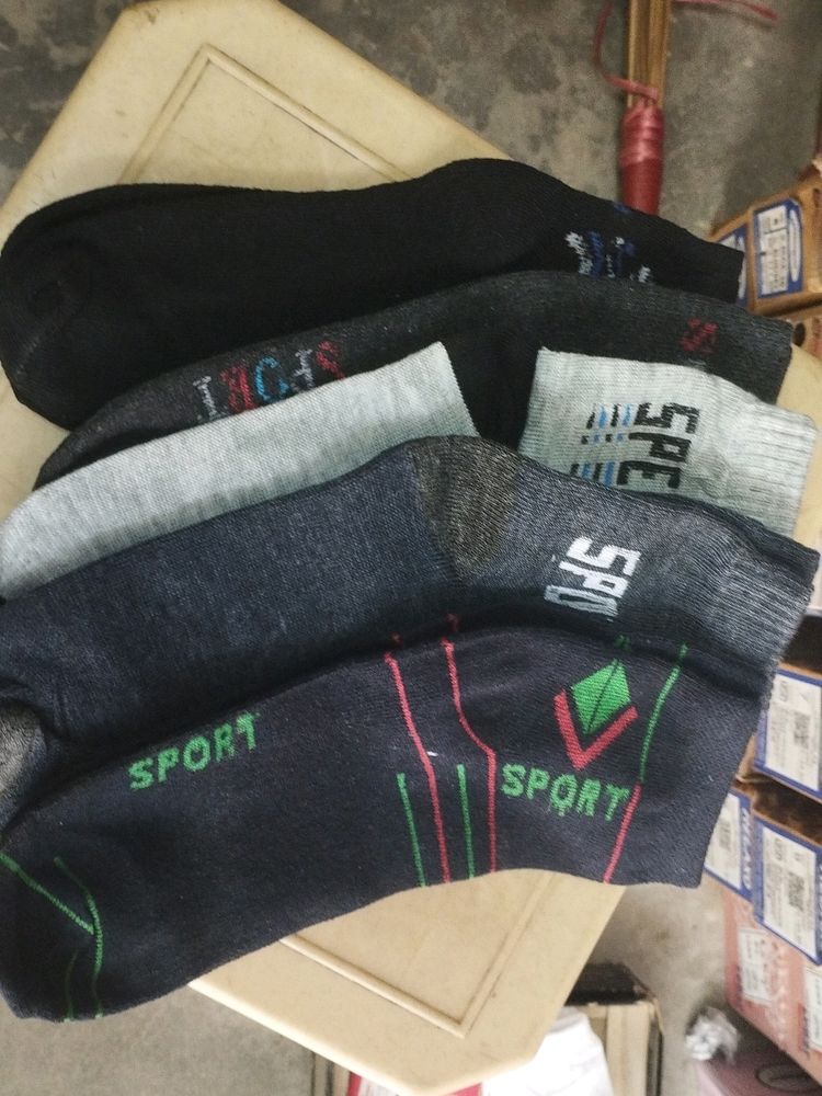 Short Socks🧦 5 Pices In 120rs