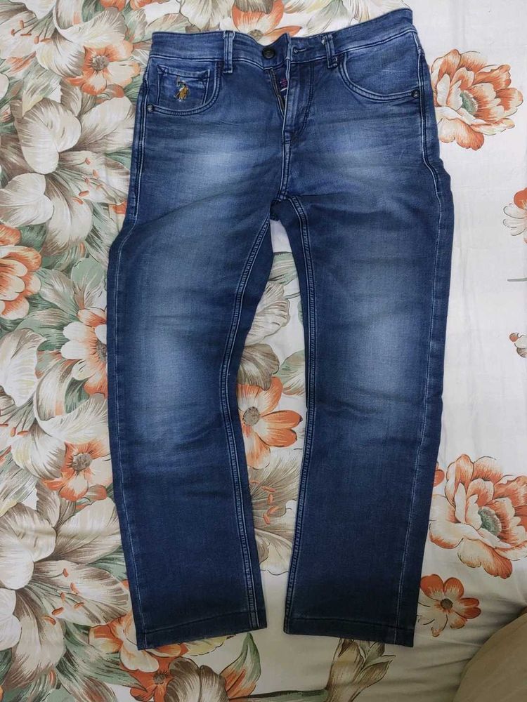 Men's Blue Denim Jeans