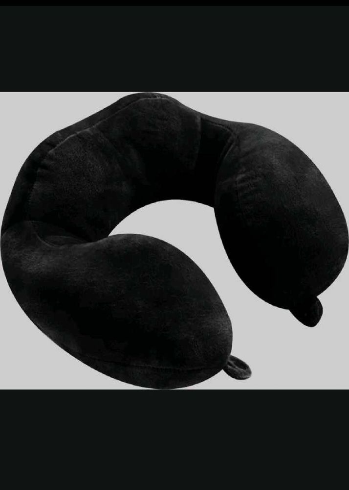 Comfortable Black Neck Pillow