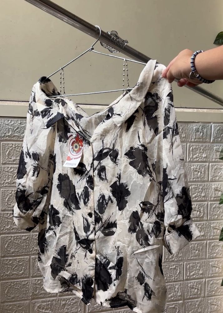 Chic Floral Print Blouse