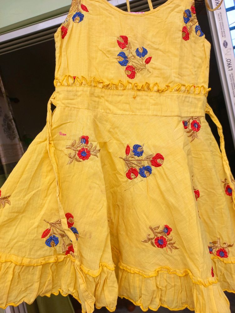 Girls Cotton Frock