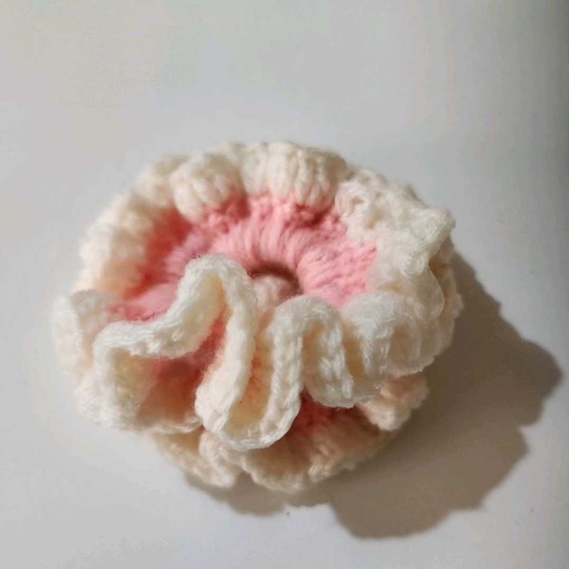 Handmade Crochet Scrunchie