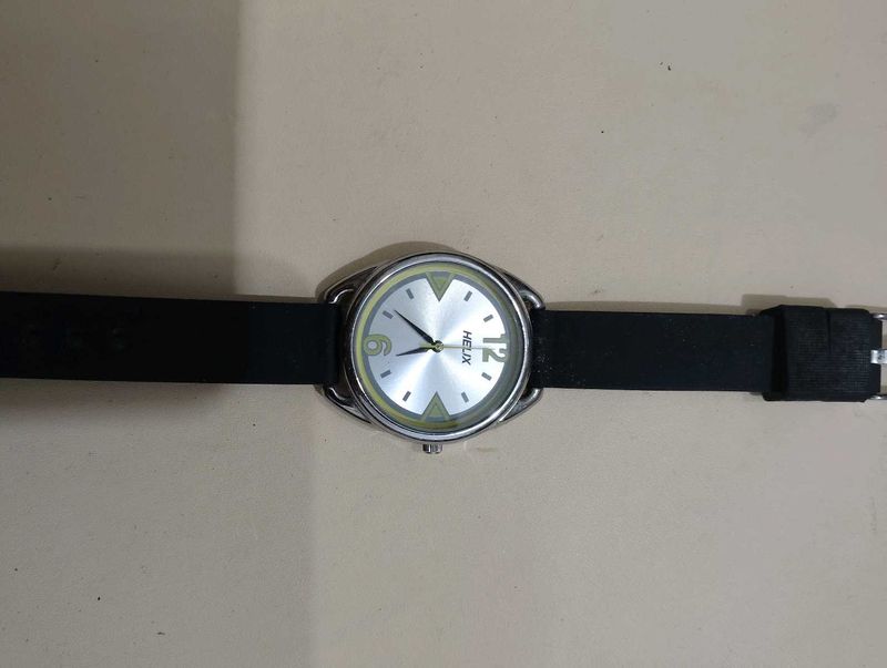 Silver Helix Watch