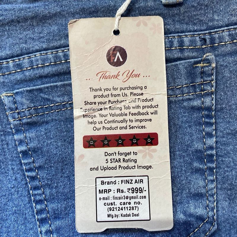 NEW WITH TAG Wide Leg Jeans