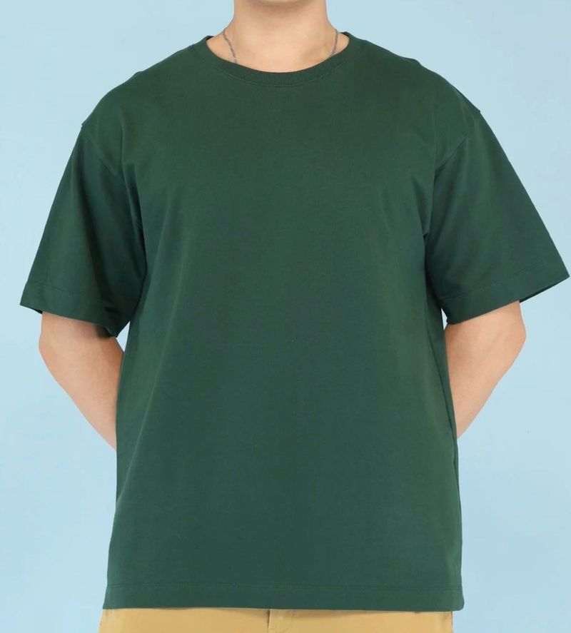 Olive Green Basic T-Shirt