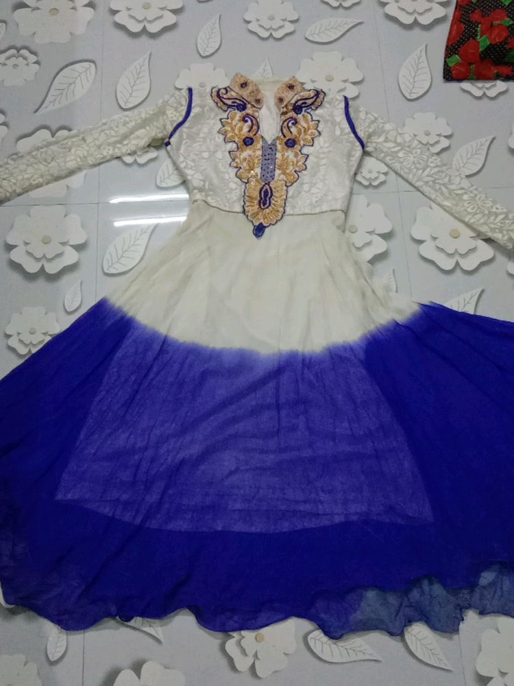Double Colour Gown