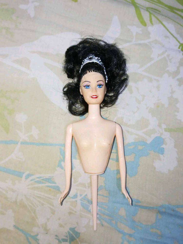 Doll cake topper