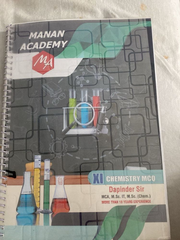 Chemistry MCQ Book for Class XI