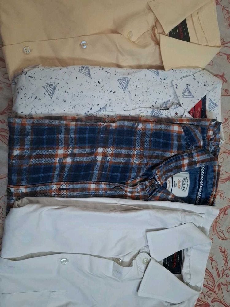 Bundle of 4 Men's Shirts